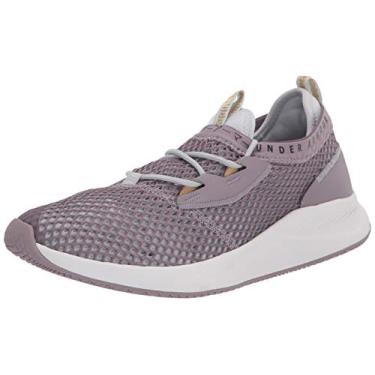 Imagem de Under Armour Tênis feminino Charged Breathe Smrzd, Roxo ardósia (500)/Cinza halo, 12