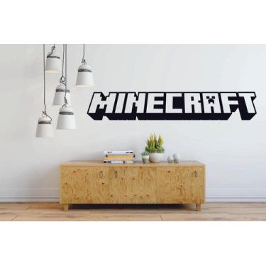 Imagem de Adesivo De Parede Decorativo  Game Gamer Jogo Minecraft - V3 Shop