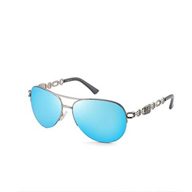 Imagem de Óculos de Sol Rosa Mulheres Piloto Vintage Feminino Sun Gasses UV 400 Tons Brancos Zonnebril Dames Óculos Feminino De Sol,3,China