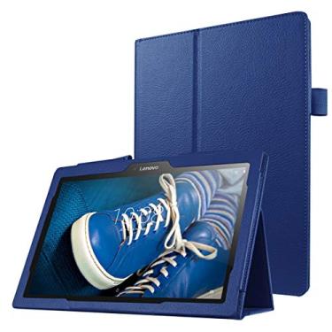 Imagem de YUNCHAO Caixa de telefone Textura Litchi Caixa de couro de cor sólida horizontal com suporte para lenovo tab 2 A10-30 X30F & Tab 2 A10-70F, 10,1 polegadas capa para celular