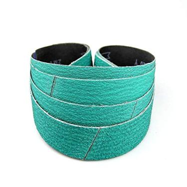 Imagem de 4 peças 1220 * 50 mm Cintas de lixa abrasivas de zircônia 48quot;*2quot; Afiador de facas 40# 60# 80# 120# Sortido, P60,1220X50mm