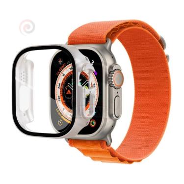 Imagem de Case Bumper Protetor com Vidro para Apple Watch 8 Ultra 49mm