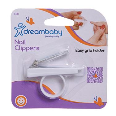 Imagem de Dreambaby L302 Cortador de unhas com suporte, branco