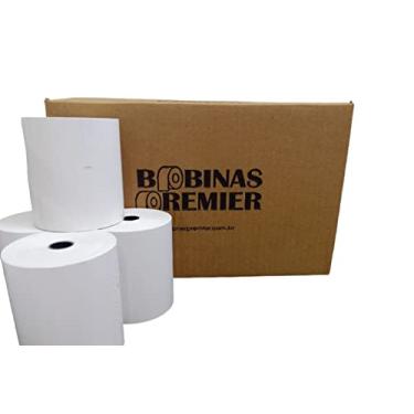 Imagem de BOBINA TÉRMICA 80X80-16 ROLOS BRANCA|BOBINAS PREMIER|