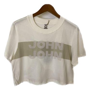 Imagem de Camiseta John John jj Lucy Feminina Off White