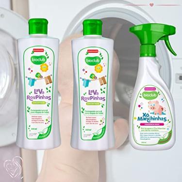 Imagem de Kit Box Lava Roupas - Detergente Liquido Lava Roupas 500ml e Pré Lavagem/Tira Manchas 500ml