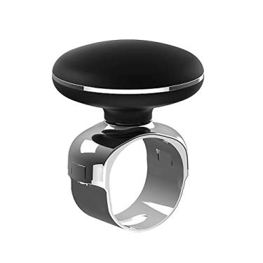Imagem de TOTMOX Puxador de volante Booster Ball antiderrapante Suicide Knob 360 graus Booster Knob Suicide Knob para carro Spinner Suicide Knob para volante 10 cm/3,9 pol