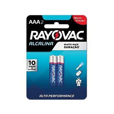Imagem de Caixa com 24 cartelas AAA Palito Alcalina c/ 2un - Rayovac (Total de 48 pilhas AAA)