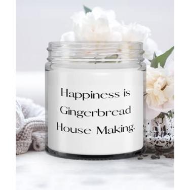 Imagem de Presentes para fazer casa de gengibre para amigos, felicidade é fazer casa de gengibre, piadas e casinhas de gengibre,