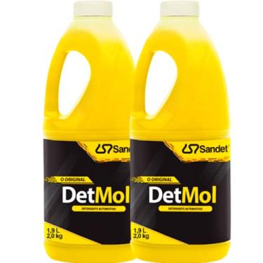 Imagem de Kit 2 Det Mol Shampoo Para tirar Barro e Terra Limpeza Pesada Sandet
