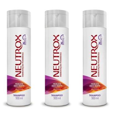 Imagem de Kit C/03 Neutrox 24 Multibenefícios Shampoo 300ml