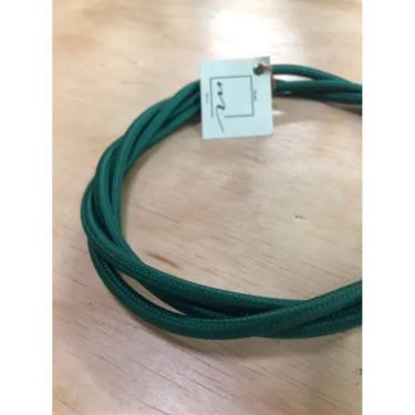 Imagem de Kit Extensão Elétrica Colorida 3,0 Mts Machofêmea Branco Decorativa