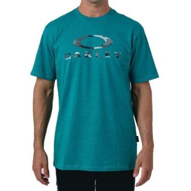 Imagem de Camiseta Oakley Camo Ss Masculina Verde