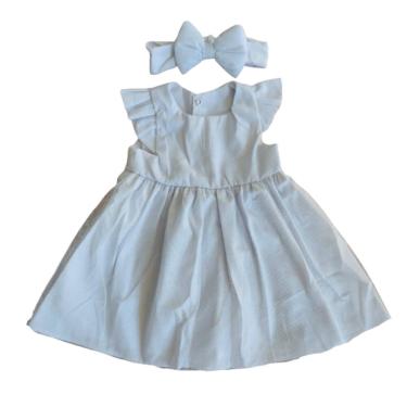 Imagem de Vestido Luxo Voil Branco