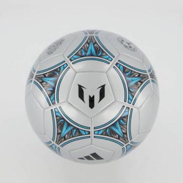 Imagem de Mini Bola Adidas Messi Prata E Azul