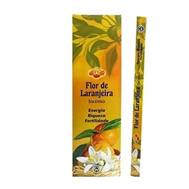 Imagem de Incenso Indiano Sac Flor de Laranjeira 12 Caixinhas - 96 Varetas