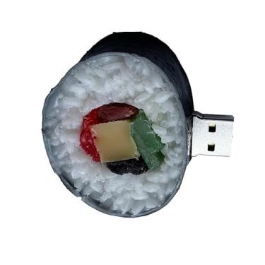 Imagem de KMSTD Pen Drive Pendrive Pendrive Sushi Shape USB Disk USB Drive 64GB