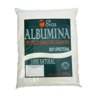 Imagem de Albumina CP Ovos - 80% Proteína - Suplemento Natural 500 gramas