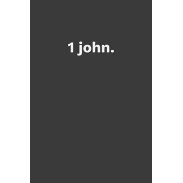 Imagem de Bible Study Focus Notes | 1 John: minimalist journal | 6x9" | 100 pages | perfect for travel or at-home, contemplation and biblical studies