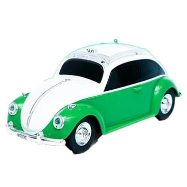 Imagem de Caixa De Som Speaker Fusca Usb Bluetooth Rádio Fm Cartão Sd Verde
