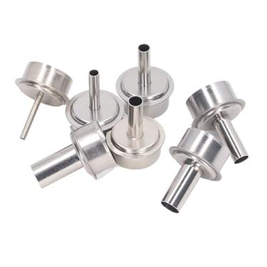 Imagem de Bocal de Pistola de Ar Peças de Kit de Soldagem de Estação de Dessoldagem de Tiro Reto para Uso Industrial Robusto Acessórios de Ponta Pneumática úteis Bocal de Tubulação