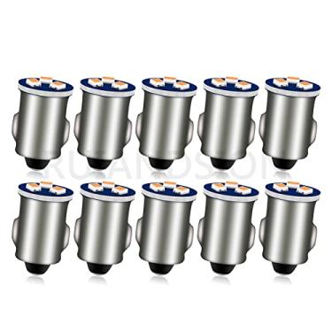 Imagem de Ruiandsion 3898 BA7S Lâmpada de painel de LED rosa DC 12V 2016 3SMD Chipsets de substituição para luzes de instrumento (pacote com 10)