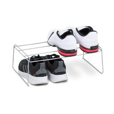 Imagem de Passerini, Sapateira Empilhável Organizador de Armário para Calçados Tenis Sapato - Kit com 3 unidades