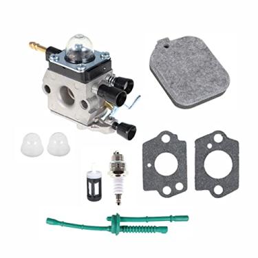 Imagem de Timunr 4229-1200-606 Substituição de carburador para soprador de folhas Stihl BG45 BG46 BG55 BG65 BG85 SH55 C1Q-S68G C1Q-S68D C1Q-S68E
