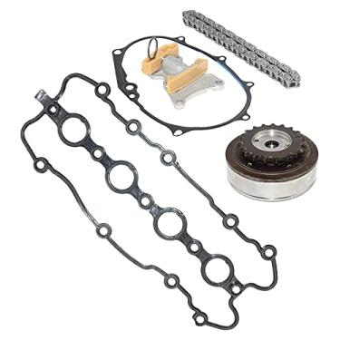 Imagem de Kit tensor de corrente de distribuição com ajustador de eixo de comando 06F109088J Substituição para Audi A4 Jetta Passat 2.0T BPY 06F109217A 06D109229B Koomaha