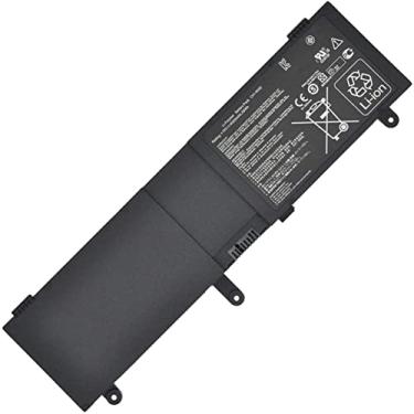 Imagem de Bateria do notebookfor C41-N550 Laptop Battery Replacement for Asus N550 N550JA N550JV N550J N550X47JV N550X47JV-SL N550JK Q550L Q550LF G550 G550JK Series(15V 59Wh)
