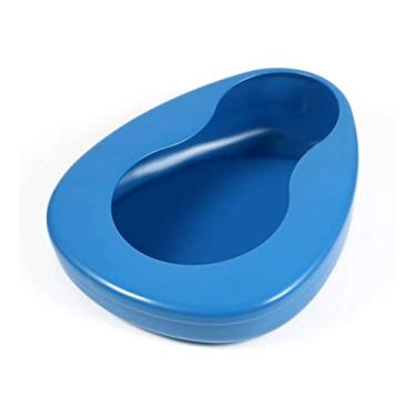 Imagem de Berço para mulheres e homens, firme, espesso, estável, PP, acamado, paciente, hospital, casa, idoso, cama, panela, dispositivo de emergência (azul)