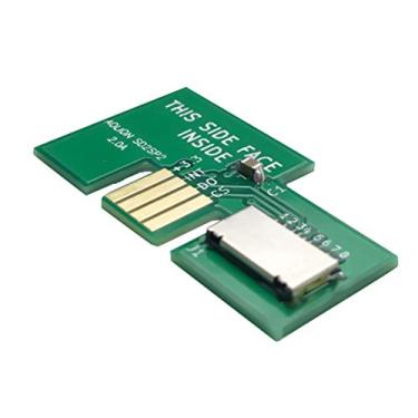 Imagem de Adaptador de cartão Micro SD profissional LICHIFIT Leitor de cartão TF para adaptador SDLoad SDL de Game Cube SD2SP2, Verde