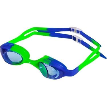 Imagem de Oculos De Natação Poker Junior Nimos - Azul E Verde-Unissex