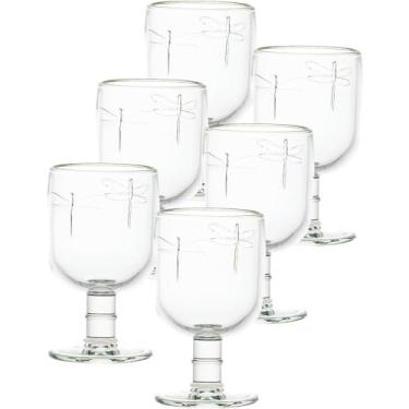 Imagem de La Rochere Copo de água libélula com haste de 295 ml, conjunto de 6