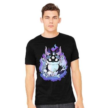 Imagem de TeeFury - Hades - Camiseta masculina animal, gato,, Royal, 4G