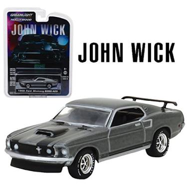 Imagem de Greenlight Ford Mustang Boss 429 John Wick - Carro (Escala 1:64) - Criança