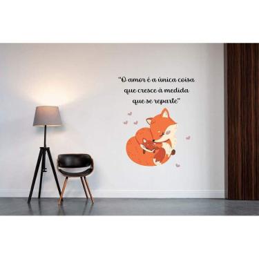 Imagem de Adesivo De Parede Raposa