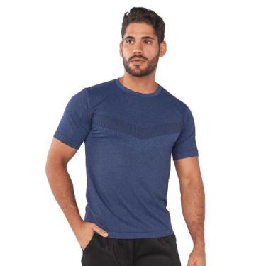 Imagem de Camiseta Delrio T-Shirt Mesclada Sem Costura Ts6508