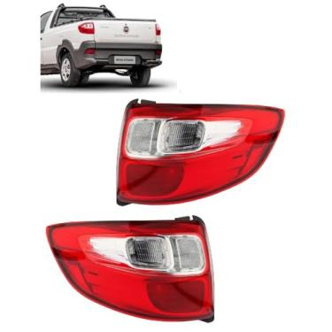 Imagem de Par Lanterna Traseira Strada 2014 2015 2016 2017 2018 2019