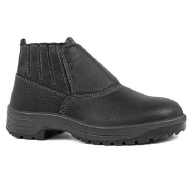 Imagem de Bota Couro Bico Plástico Com/Elástico Fujiwara Usafe N-41 CA48413
