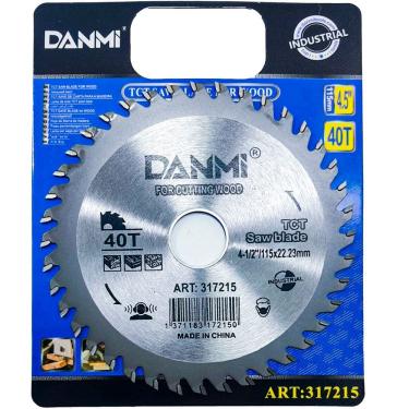 Imagem de Lamina Disco De Corte Prata Circular Madeira 40 Dentes 115mm