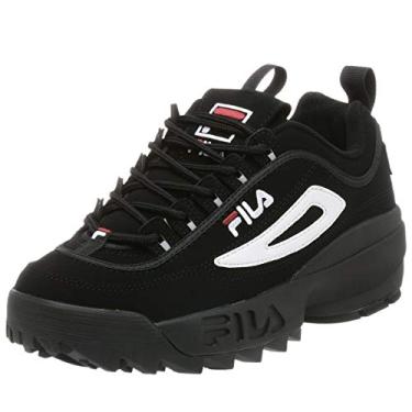 Imagem de Fila Tênis masculino Strada Disruptor, Preto/Branco/Vermelho Virtual, 43