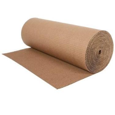 Imagem de Genérico Bobina de Papelão Ondulado 40cmx10m Branco