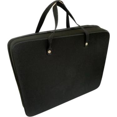 Imagem de Case capa para notebook / bolsa de mão para viagem - Termo Arte, Preto