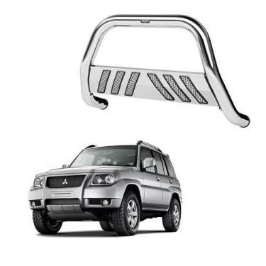 Imagem de Quebra Mato Pajero Tr4 2007 2008 2009 2010 Com Grade Cromado - Bepo