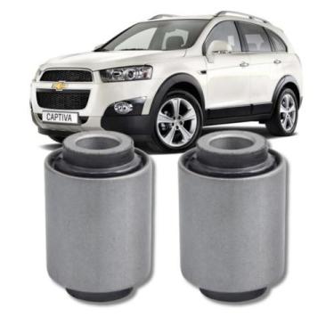 Imagem de Par bucha inferior manga eixo traseira captiva 2008 2009 2010 2011 201