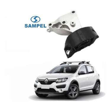 Imagem de Coxim Calço Direito Motor Sandero Stepway 1.6 8v 2014 A 2019 - Sampel