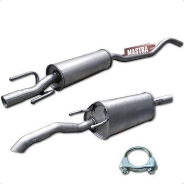 Imagem de Kit Escap Abafador + Traseiro Corsa 1.0 Classic Sedan 05 09 - ScapJá