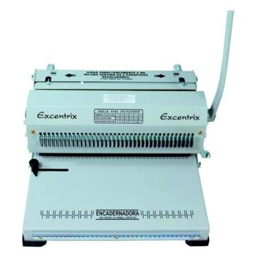 Imagem de Encadernadora de Wire-o Conjugada manual passo 3x1 15fls - Excentrix