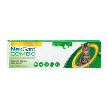 Imagem de Nexgard Combo Antipulgas, Sarna E Vermífugo Gatos 2,5Kg A - Boehringer